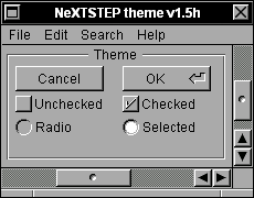NeXTSTEP theme (for Chroma 1.1)